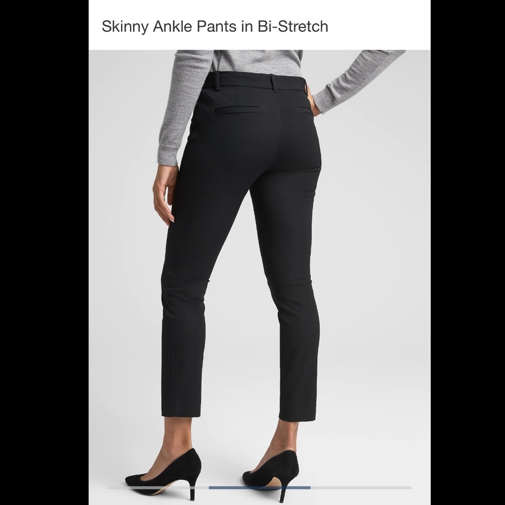 GAP for good, black, Skinny Ankle Pant